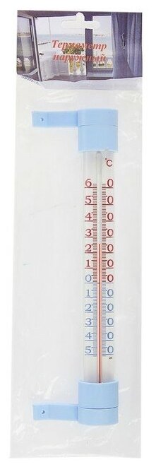 Термометр оконный, мод. ТСН-15, от -50°С до +60°С, на "гвоздике", упаковка пакет 1546038