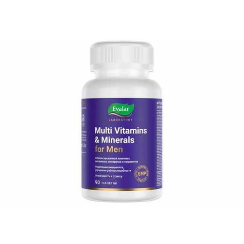 Мультивитамины и минералы мужские таблетки N90 БАД/Эвалар