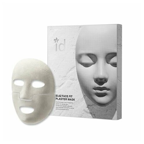 маска бандаж id placosmetics id face fit minus band v2 4 шт ID PLACOSMETICS Гипсовая маска для лица Face Fit Plaster Mask (4 шт)