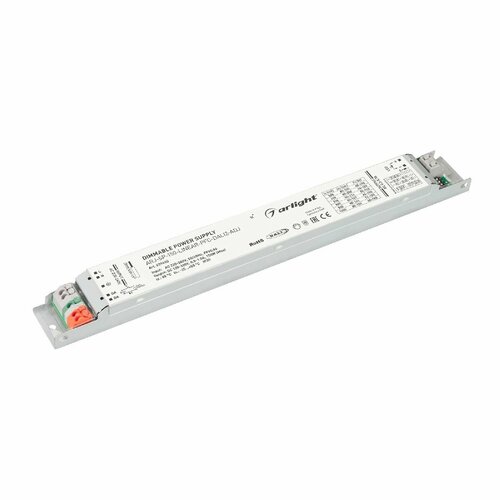 Блок питания Arlight ARJ-SP-150-LINEAR-PFC-DALI2-ADJ (150W, 120-330V, 0.5-1.0A, IP20) 039603