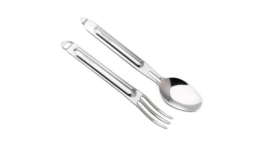 Туристический набор столовых приборов Xiaomi NexTool Stainless Steel Tableware (NE20133)