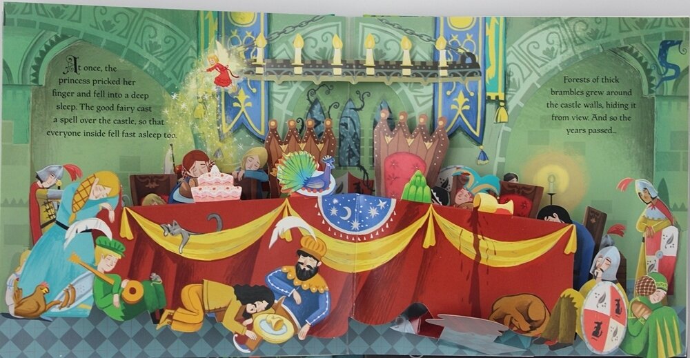Спящая красавица. Сказки панорамки. Книга-панорама - Sleeping Beauty. Pop Up Fairy Tales - фото №10