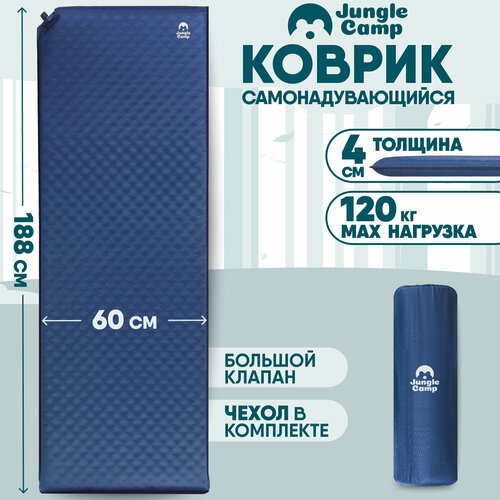 Коврик самонадувающийся кемпинговый JUNGLE CAMP Camper 40 2290₽