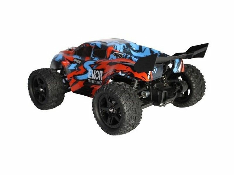 Радиоуправляемая трагги Remo Hobby S EVO-R V2.0 (красный) 4WD 2.4G 1/16 RTR — фото 1