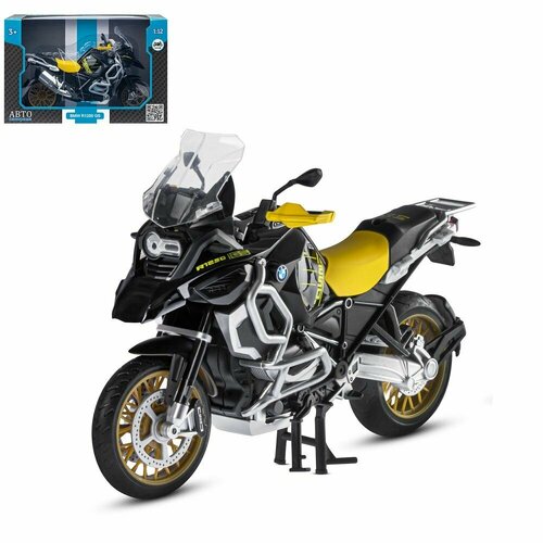 Металлическая модель Автопанорама, Мотоцикл BMW R1250 GS Adventure, 1:12