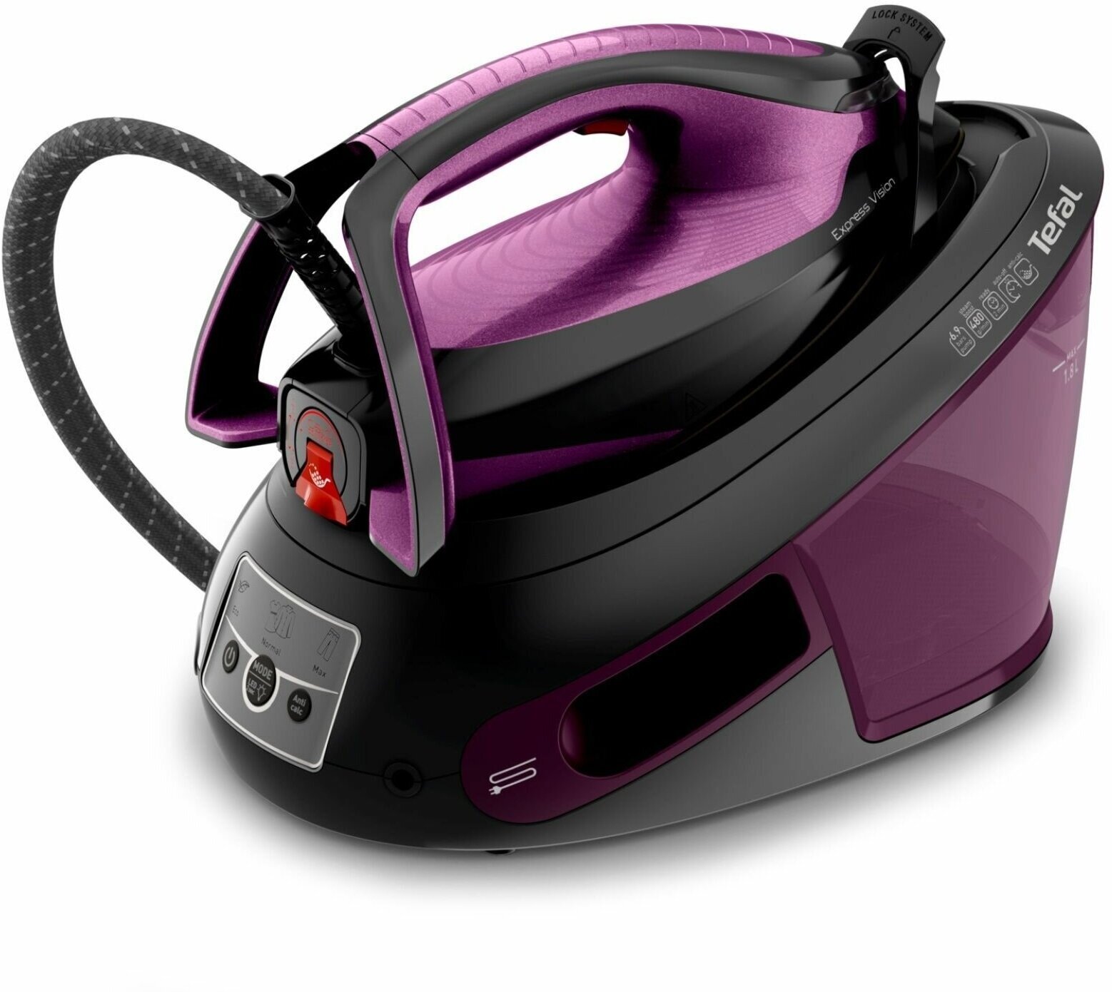 Парогенератор Tefal Express Vision SV8152E0 фиолетовый/черный