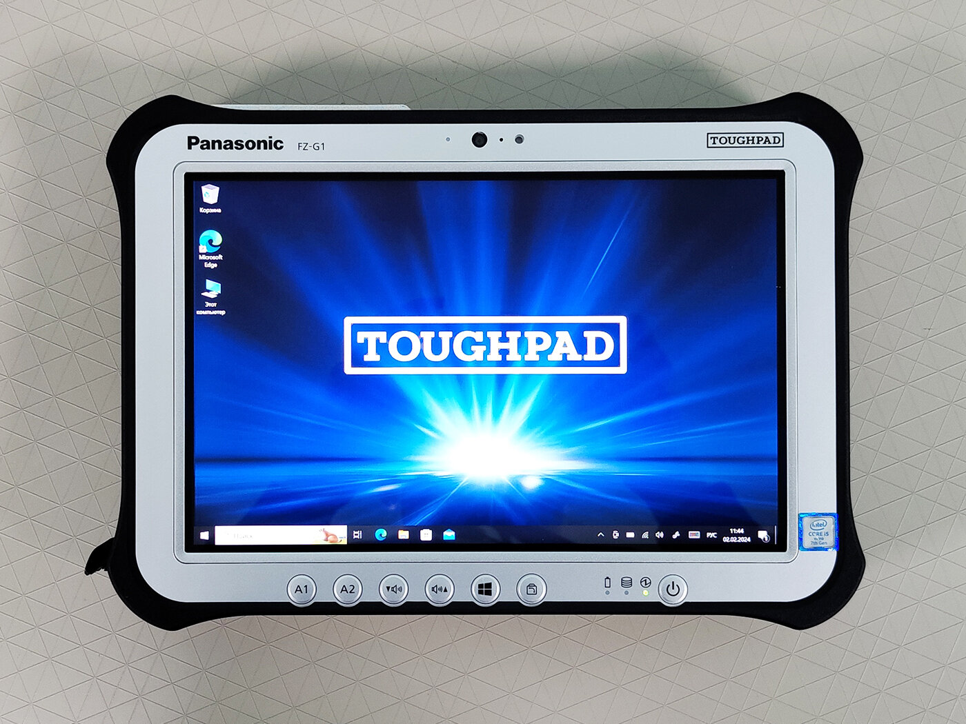 Защищенный планшет Panasonic ToughPad FZ-G1 MK4 10.1" Сенсорный FHD, i5-6300U, 8Gb, SSD 128Gb, 4G-LTE