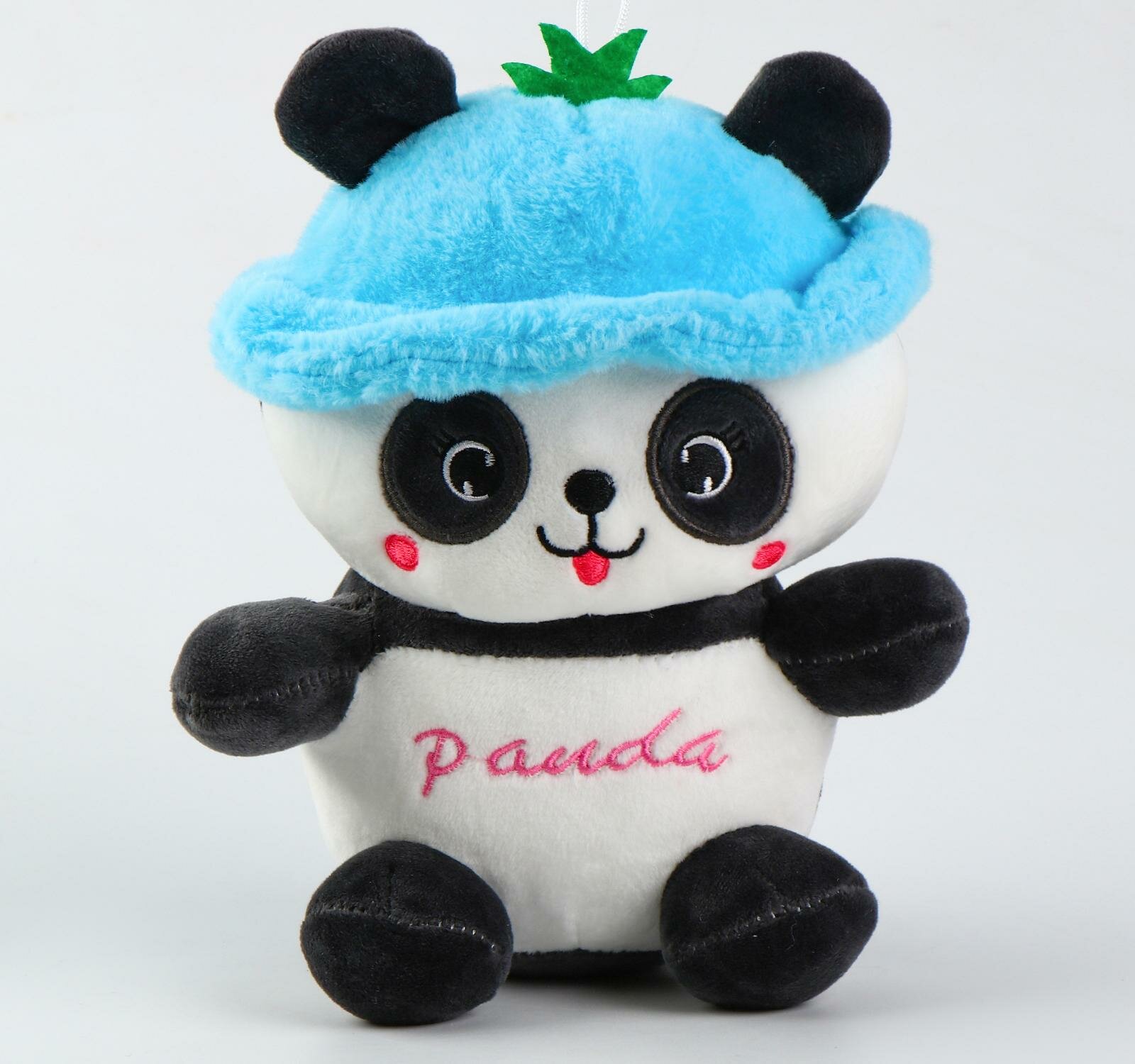 Мягкая игрушка "Панда в панамке" 20 см 7489578
