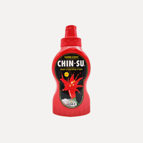 Изображение товара Соус чили с чесноком Chin-Su 250 г, острый, универсальный, Вьетнам