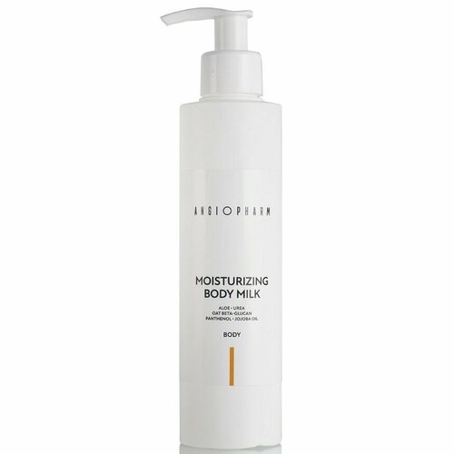 Увлажняющее молочко для тела 200 мл MOISTURIZING BODY MILK Ангиофарм Angiopharm 2649₽