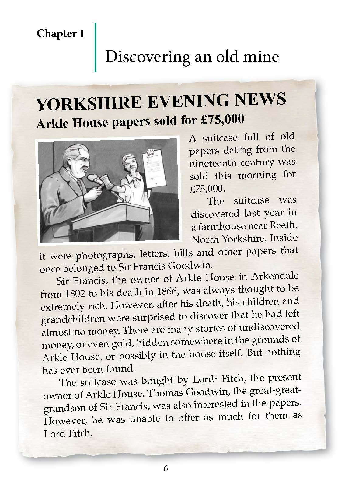 Книга Cambridge Discovery Readers: Level 3 A Little Trouble in the Yorkshire Dales - фото №7