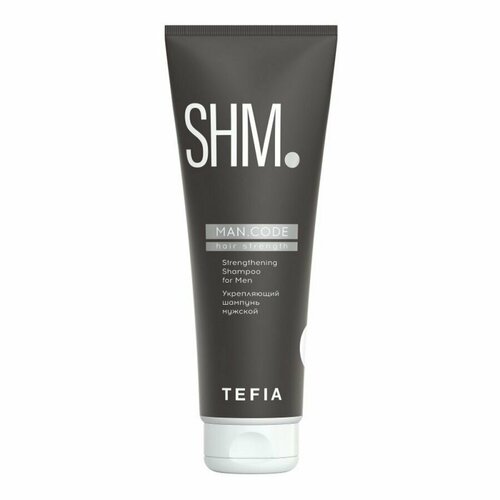 Tefia Man.Code Шампунь для волос мужской укрепляющий / Strengthening Shampoo for Men, 285 мл man code шампунь для волос и тела мужской 285 мл tefia