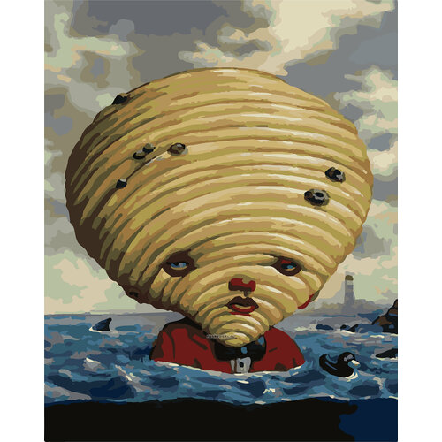 Картина по номерам Артвентура «Нечто невообразимое» (50х40 см, Холст на подрамнике) картина по номерам артвентура подводный карнавал холст на подрамнике 40х50 см