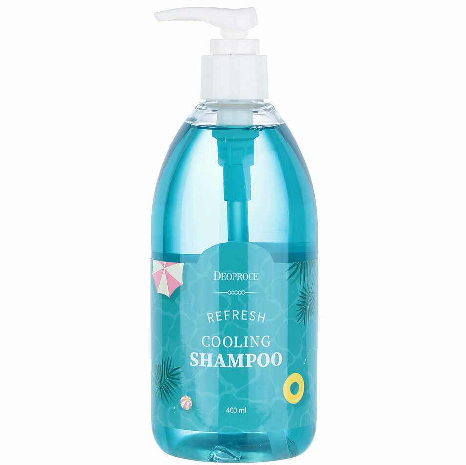Шампунь для волос охлаждающий Deoproce Refresh Cooling Shampoo, 400 мл