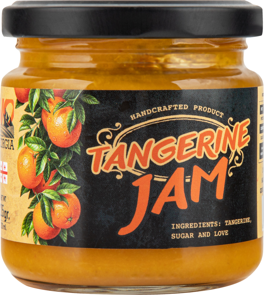 Джем BIO GEORGIA Tangerine jam, из мандаринов, 225г