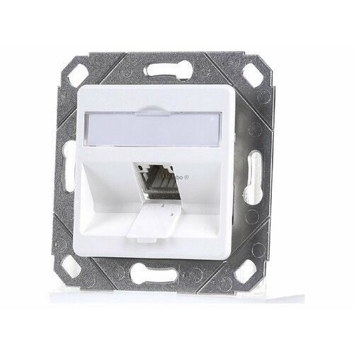 RJ45 8 (8) Блок данных 6A (IEC) белый TN C6Amod-1UPk-270rw – Metz – 130B12D11102-E-90 – 4250184137627