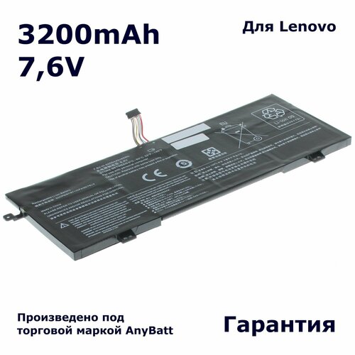 Аккумулятор AnyBatt 3200mAh, для L15S4PC0