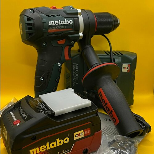 METABO BS 18 LTX BL I (Т03901) аккумуляторная дрель-шуруповерт,1 акб+зарядник