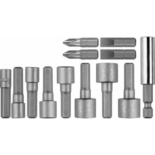 13 шт набор бит и торцевых головок Professional 2611-H13 700₽