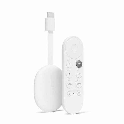 ТВ-приставка Google Chromecast 4K (Google TV 2022) тв приставка apple tv 4k 64gb 2022 черный