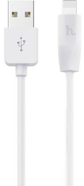 Lighnting - USB кабель для зарядки и передачи данных Iphone. HOCO X1, 3 метра, белый, MFI