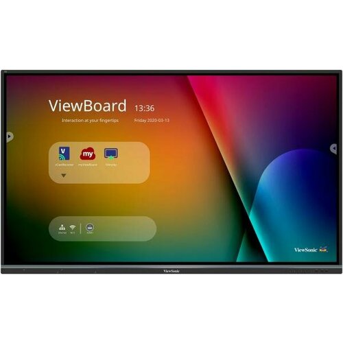 Монитор жидкокристаллический ViewSonic Интерактивный дисплей LCD 75 169 3840x2160 UHD 107B 50001 TOUCH 5Y 23787200₽