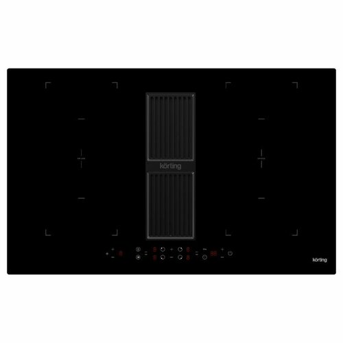 Индукционная варочная панель с интегрированной вытяжкой Korting HIBH 84980 NB