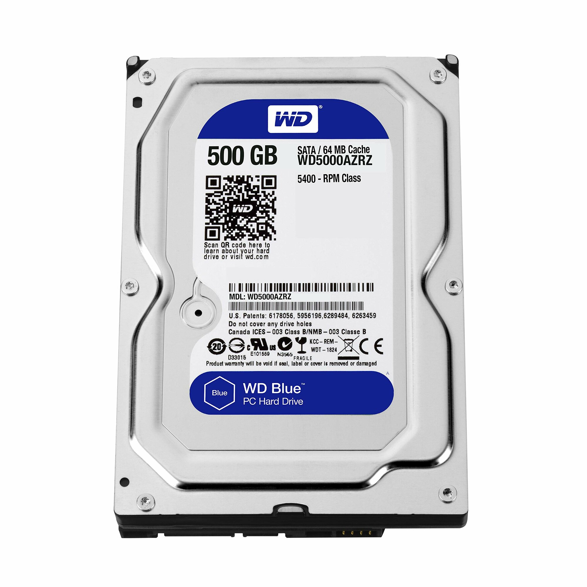 Жесткий диск WD SATA 500GB WD5000AZRZ Blue 3.5"