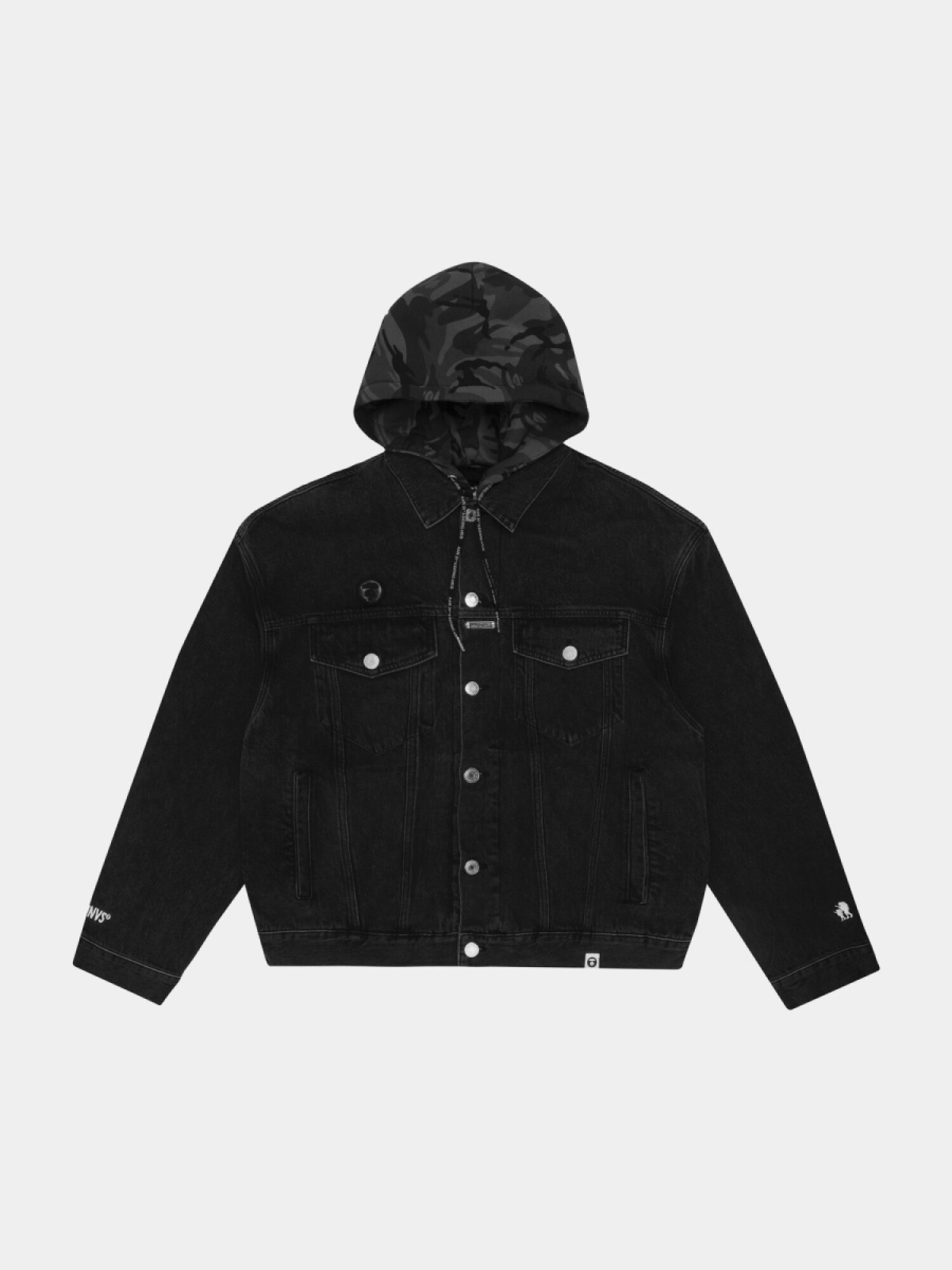 Джинсовая куртка A BATHING APE Lightweight Jacket Black