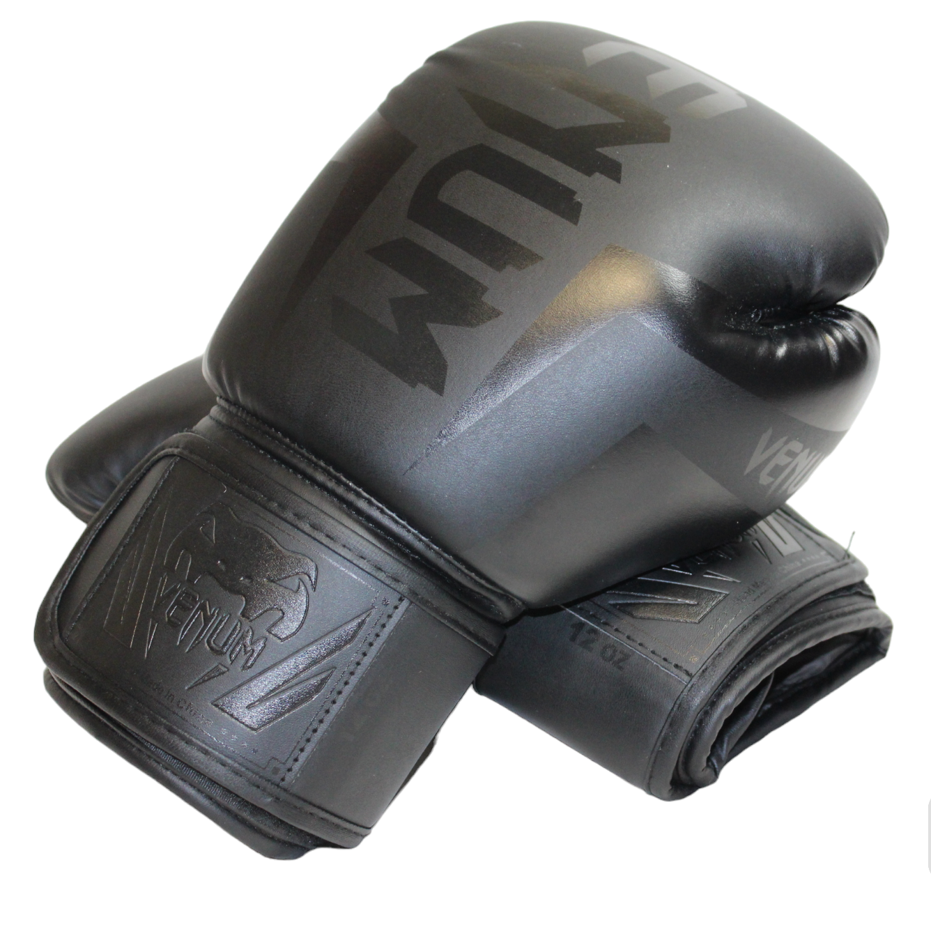 фото Боксерские перчатки Venum Elite Black 10 oz