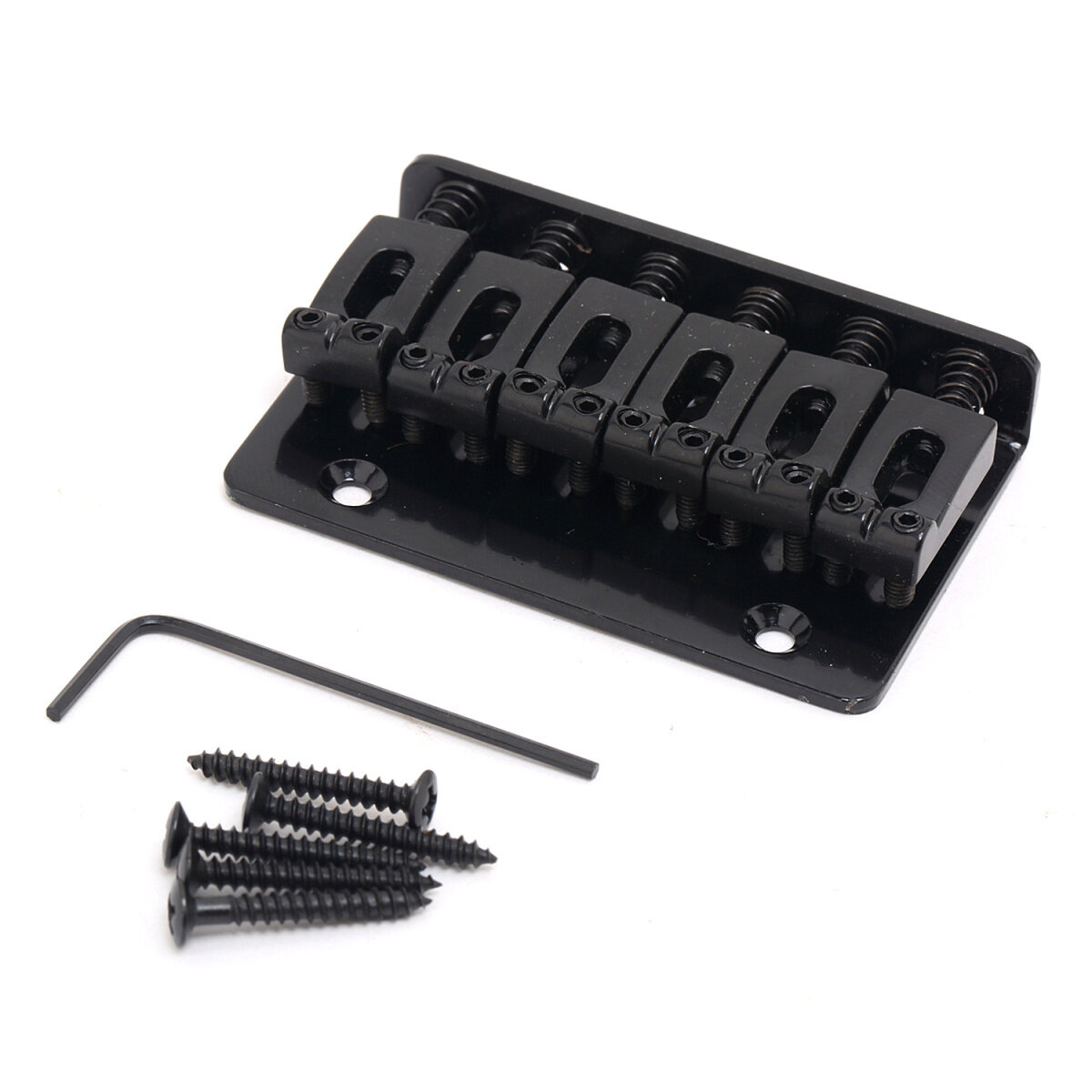 Бридж фиксированный Musiclily M207BK, черный