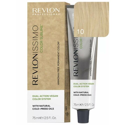 фото Revlon color sublime vegan 10 светлый блондин 75 мл revlon professional