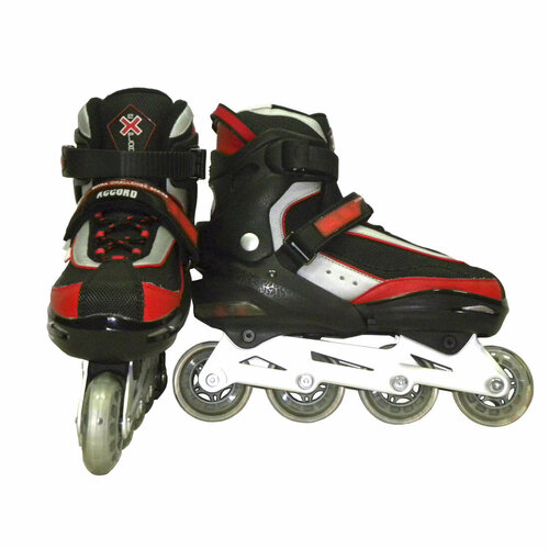 Коньки роликовые раздвижные Explore Accord (рр. 39-42) Цвет: Red.