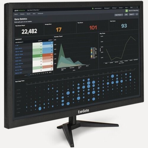 Изображение товара Монитор Exegate EB2700A 27" черный, EX297312RUS