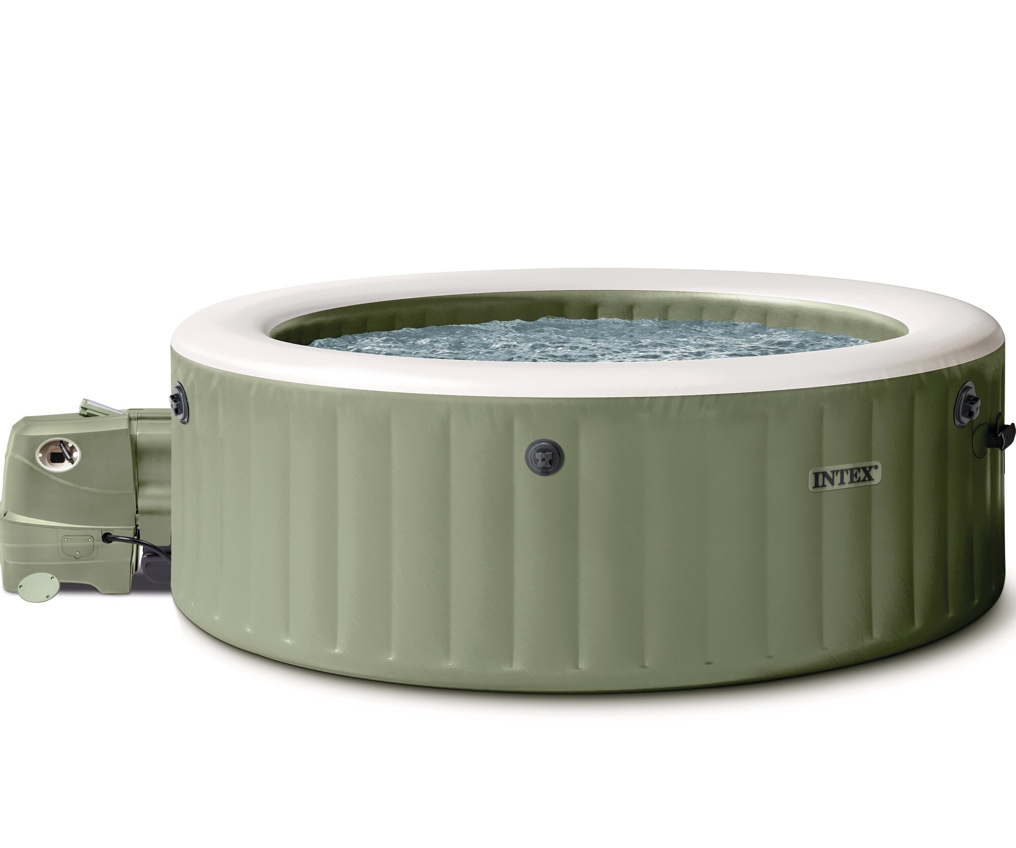 Intex 28426 (196х71 аэро) Надувной гидромассажный СПА-бассейн джакузи PureSpa