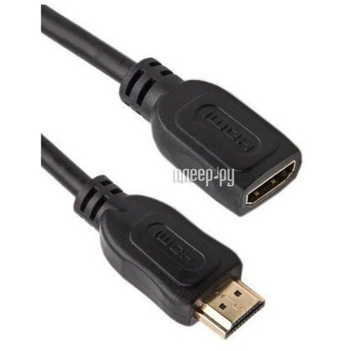 Аксессуар Telecom HDMI-19M - HDMI-19F ver 2.0 3m Black TCG200MF-3M кабель а в telecom 3 м hdmi hdmi v2 tcg200mf 3m