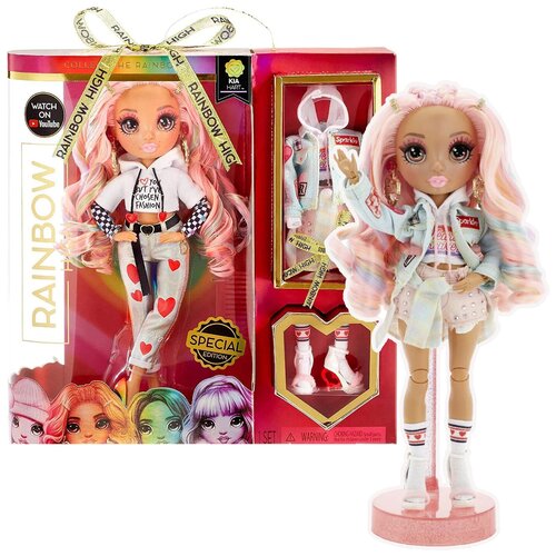 Кукла Rainbow High Киа Харт - Kia Hart 492792 rainbow high 572343 кукла fashion doll neon