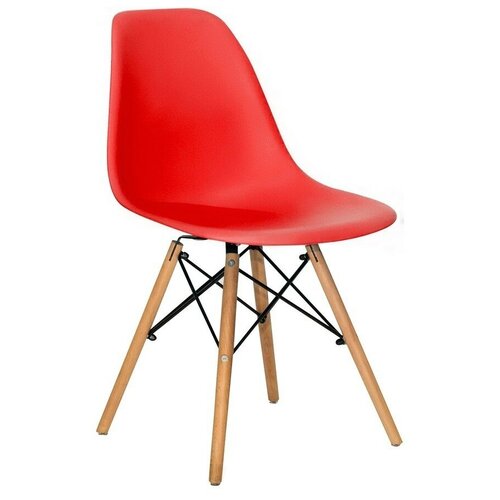 Стул Eames DSW, красный стул dsw черный x4