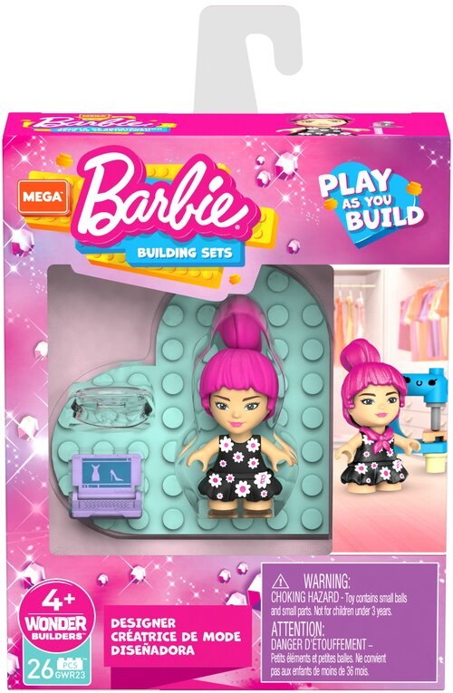 Конструктор Mega Construx Barbie GWR21 Ты можешь быть кем захочешь