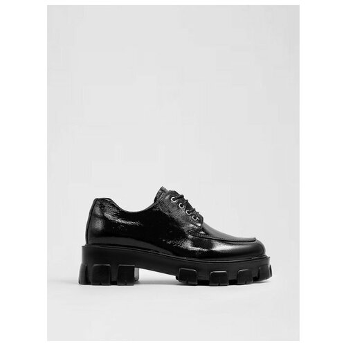 Ботинки оксфорды Reversal, размер 39, черный ботинки оксфорды reversal размер 38 черный