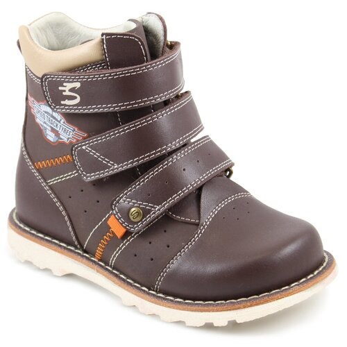 фото Ботинки для мальчика sursil ortho 55-226 размер 22 цвет коричневый sursilortho