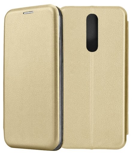 Чехол-книжка Fashion Case для Xiaomi Redmi 8 золотой