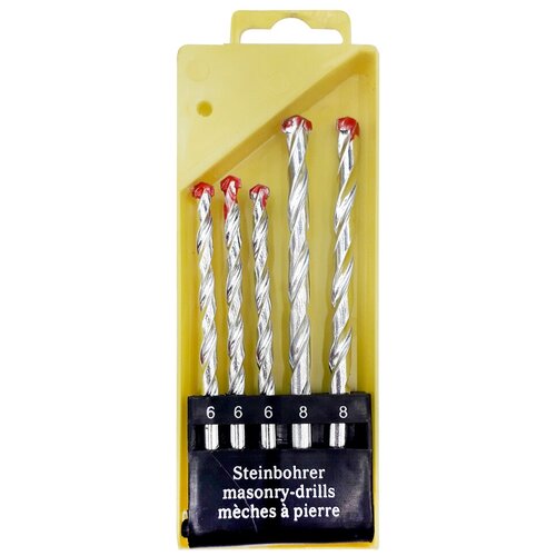 Набор сверл по бетону GO/ON! HT-371, 5 шт