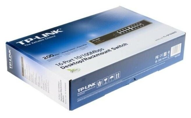 Коммутатор TP-LINK TL-SF1016DS