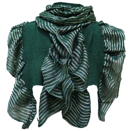 фото Шарф crystel eden,110х35 см, зеленый