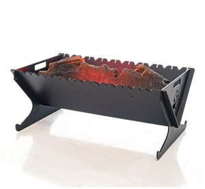 <b>Мангал</b> разборный Grill-BBQ, артикул 102-007 <span>материал корпуса: сталь, толщина стенок топки: 3 мм, длина: 50 см</span>