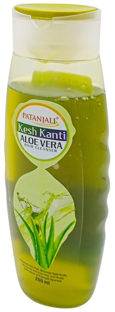 Шампунь Патанджали Кеш Канти Алое Вера (Patanjali Kesh Kanti ALOE VERA) против выпадения и секущихся кончиков, 200 мл