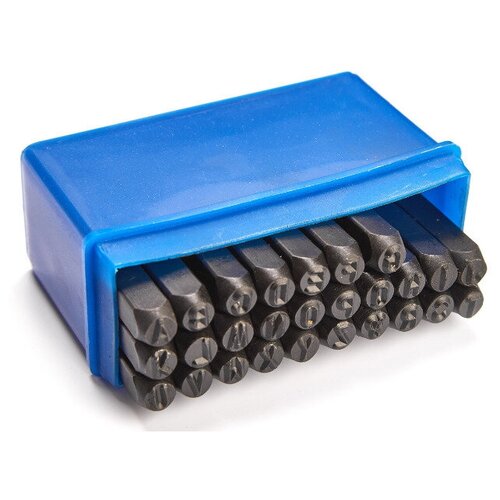 SDW TOOLS Клейма буквенные ударные 10 мм по металлу Латинский шрифт sb10010