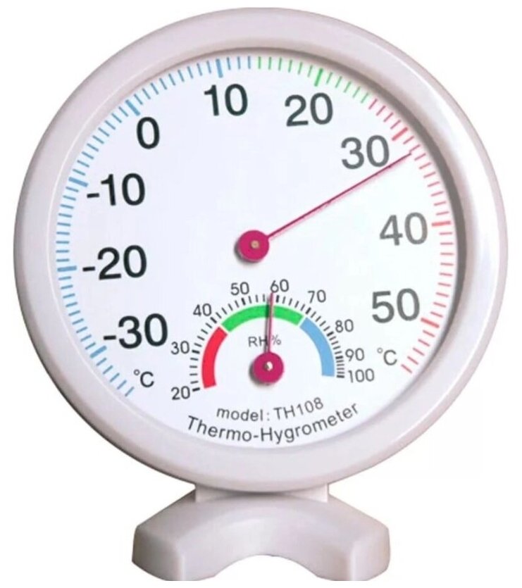 Термометр- гигрометр механический TH108