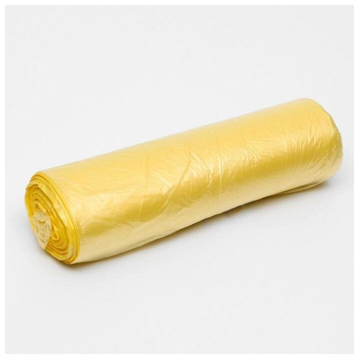 FriendZone Набор пакетов фасовочных, в рулоне, жёлтый, 24 х 37 см, 8 мкм, 500 шт. - фотография № 1